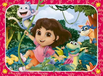 Dora 4 In A Box Jigsaw Puzzle