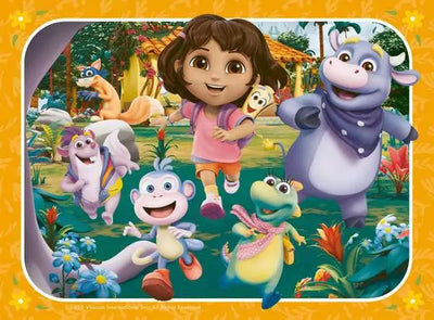Dora 4 In A Box Jigsaw Puzzle