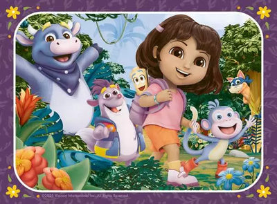 Dora 4 In A Box Jigsaw Puzzle