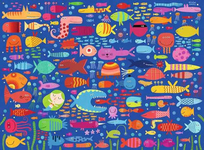 Ravensburger Funny Fish Friends 200pc XXL Jigsaw Puzzle