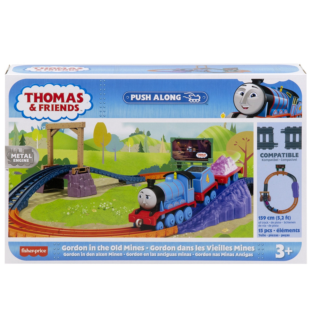 Thomas And Friends Gordon In The Old Mines Track Set