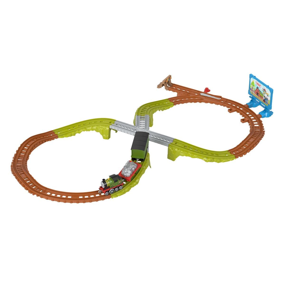 Thomas And Friends Whiff's Recycling Run Track Set