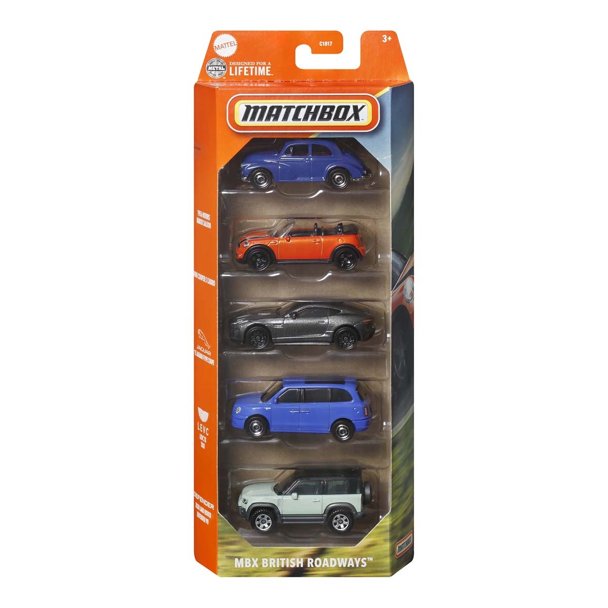 Matchbox Die Cast Car 5 Pack Assorted