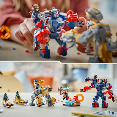 Lego Marvel 76322 Avengers Endgame Thor vs Chitauri