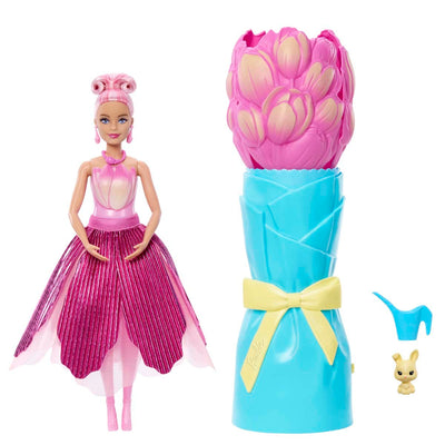 Barbie Petal Pop Doll Pink Tulip