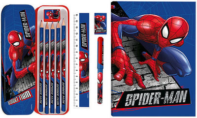 SpiderMan Stationary Set
