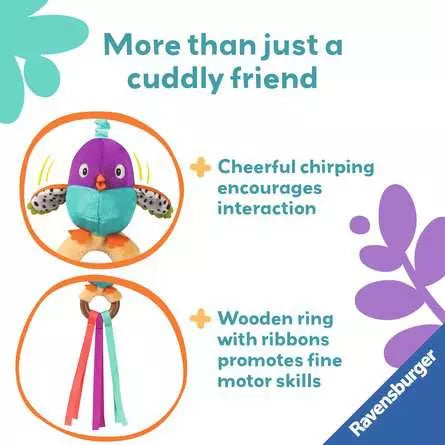 Play Shake And Chirp Bird Infant Soft Toy