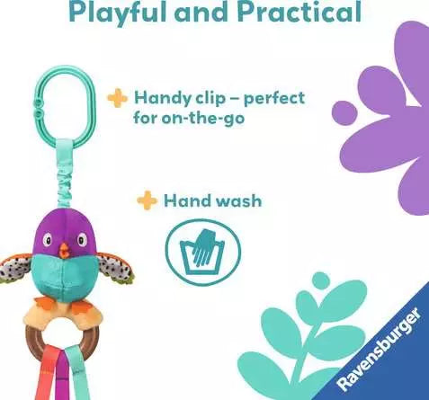 Play Shake And Chirp Bird Infant Soft Toy