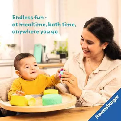 Play 3 In 1 Birds Nest Stacking Cups Infant Toy