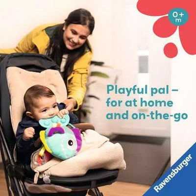 Play Pop It Piranha Infant Soft Toy Blue