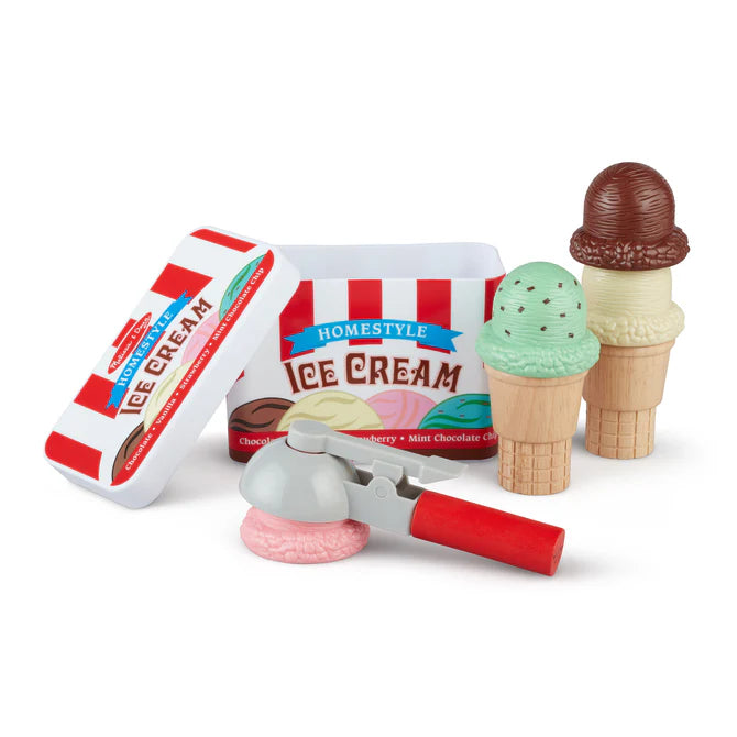 Melissa & Doug Scoop And Stack Ice Cream Playset