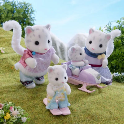 Sylvanian Families 5814 Snow Leopard Family