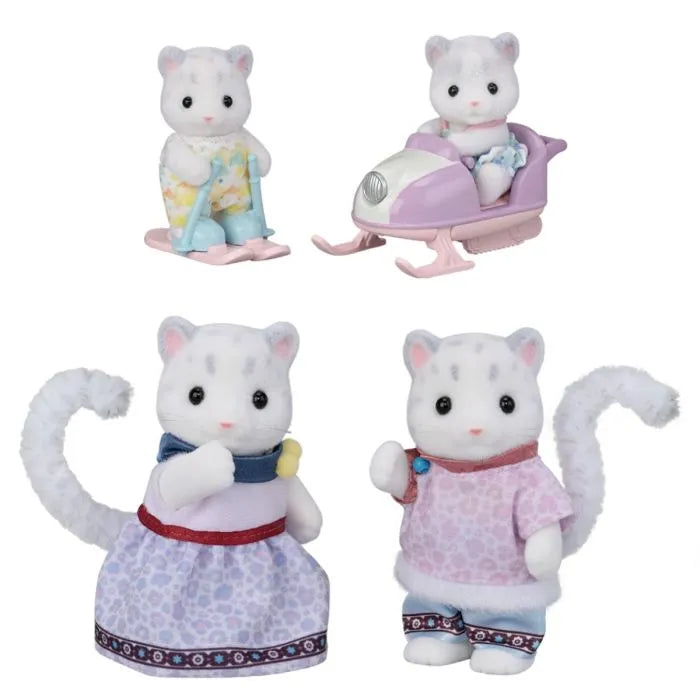 Sylvanian Families 5814 Snow Leopard Family