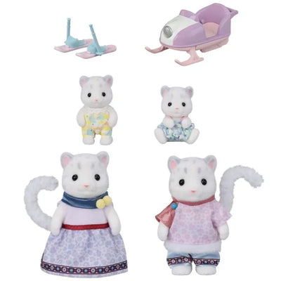 Sylvanian Families 5814 Snow Leopard Family