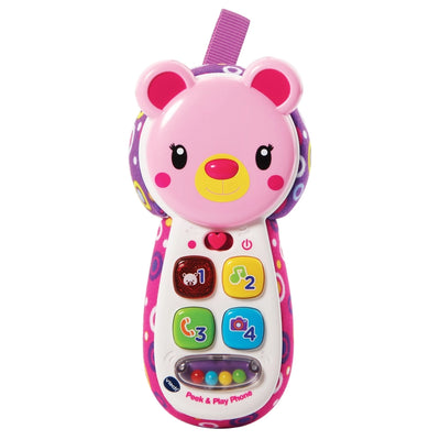 VTech Peek And Play Phone Pink