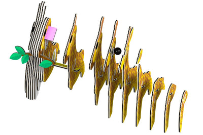 Eugy 3D Model Jigsaw Kit Giraffe
