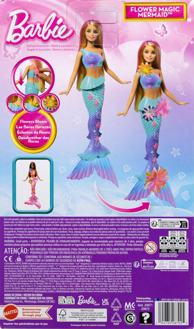 Barbie Flower Magic Mermaid Doll