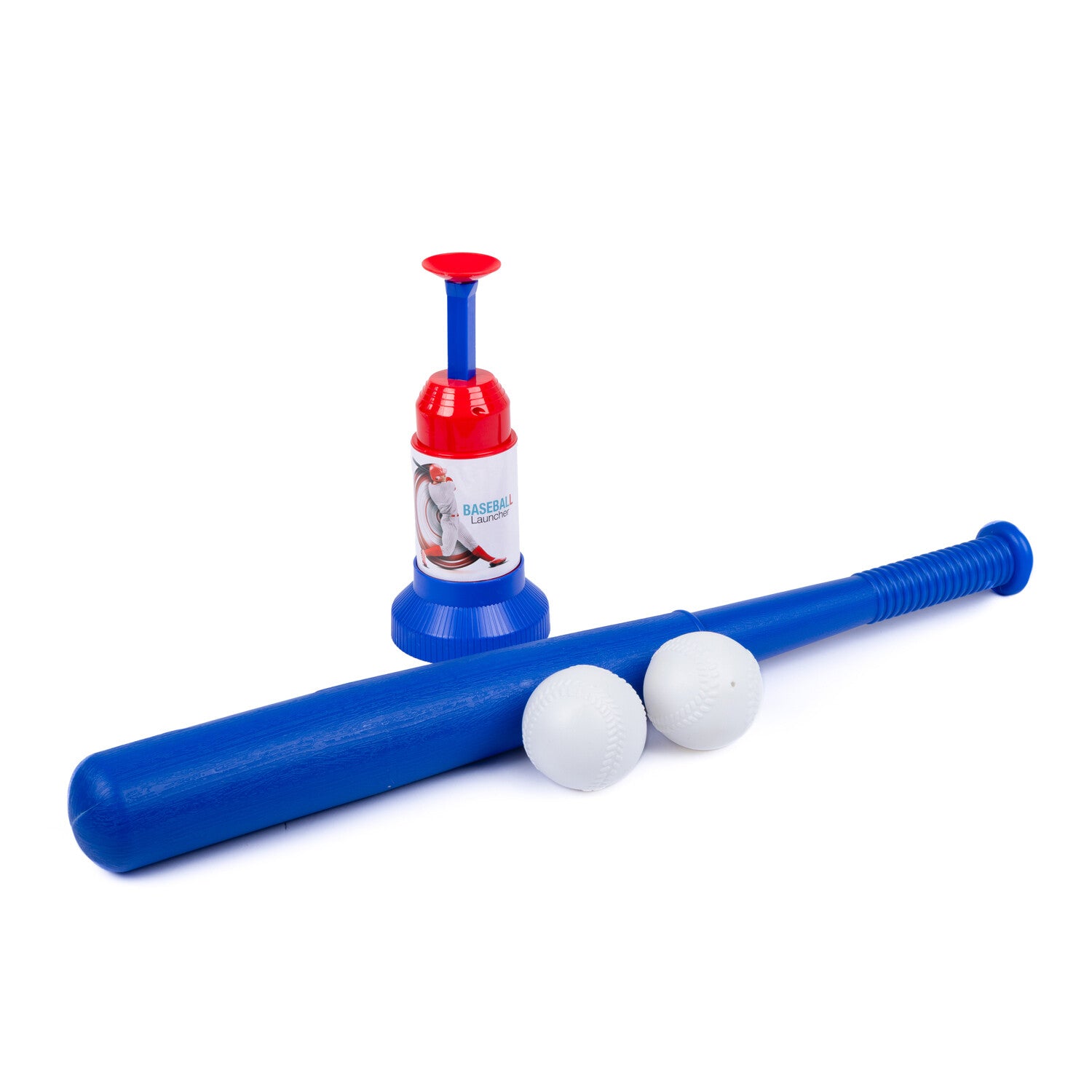 Baseball Game With Launcher And Bat
