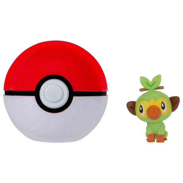 Pokemon Clip 'N Go Pokeball Grookey