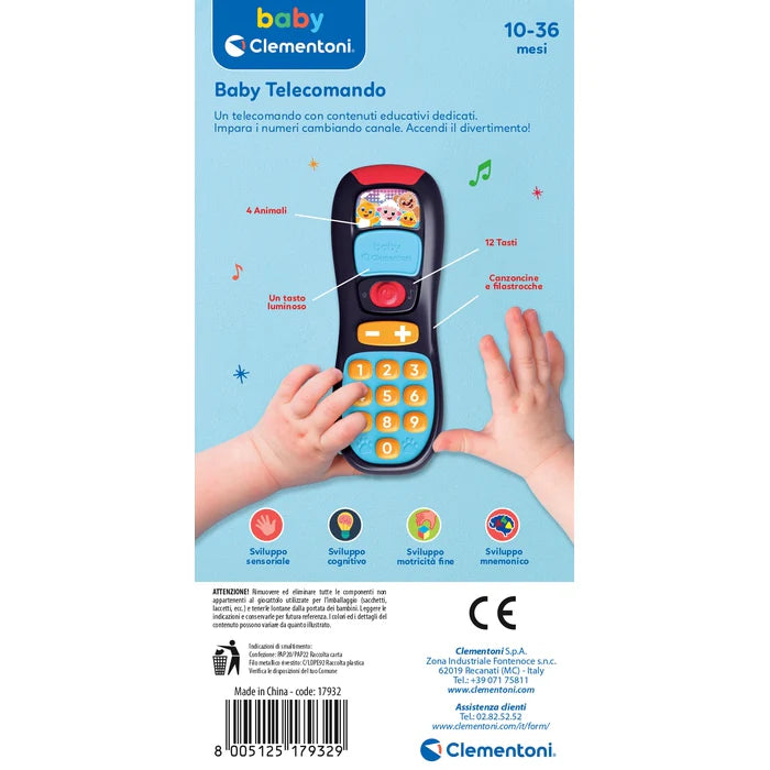 Clementoni Baby TV Remote