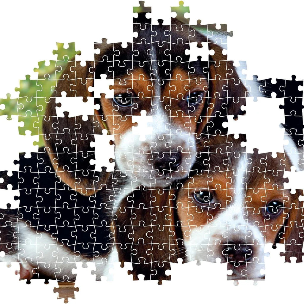 Clementoni 500pc Jigsaw Puzzle Puppies Close Together