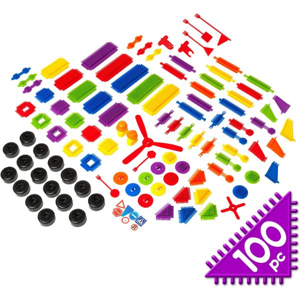 Fun Bricks Build And Play 100pc Tub