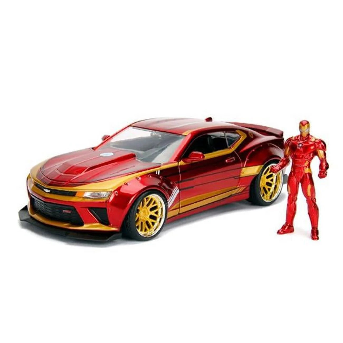 Marvel Avengers 2016 Chevrolet Camaro And Iron Man Figure