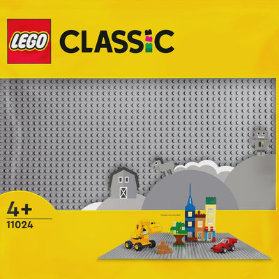 Lego Classic 11024 Large Baseplate Grey