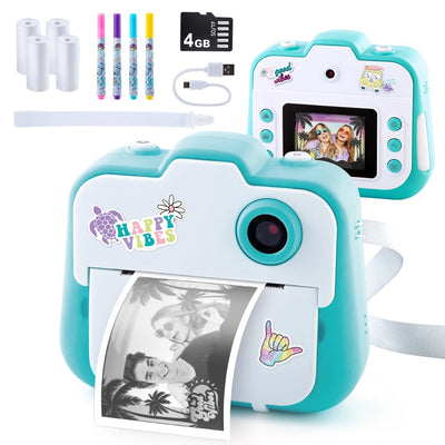 Photo Creator Instant Camera With 4GB SD Card