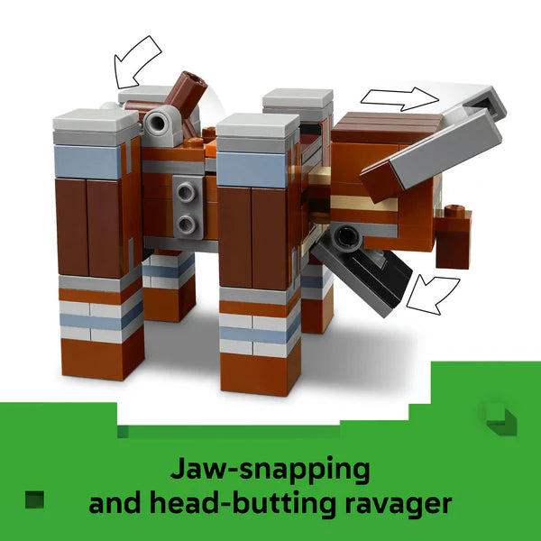 Lego Minecraft 21278 The Pillager Outpost And Ravager