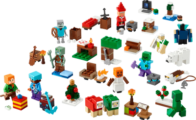 Lego Minecraft 21280 Advent Bk