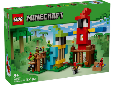Lego Minecraft 21282 The Parrot Houses