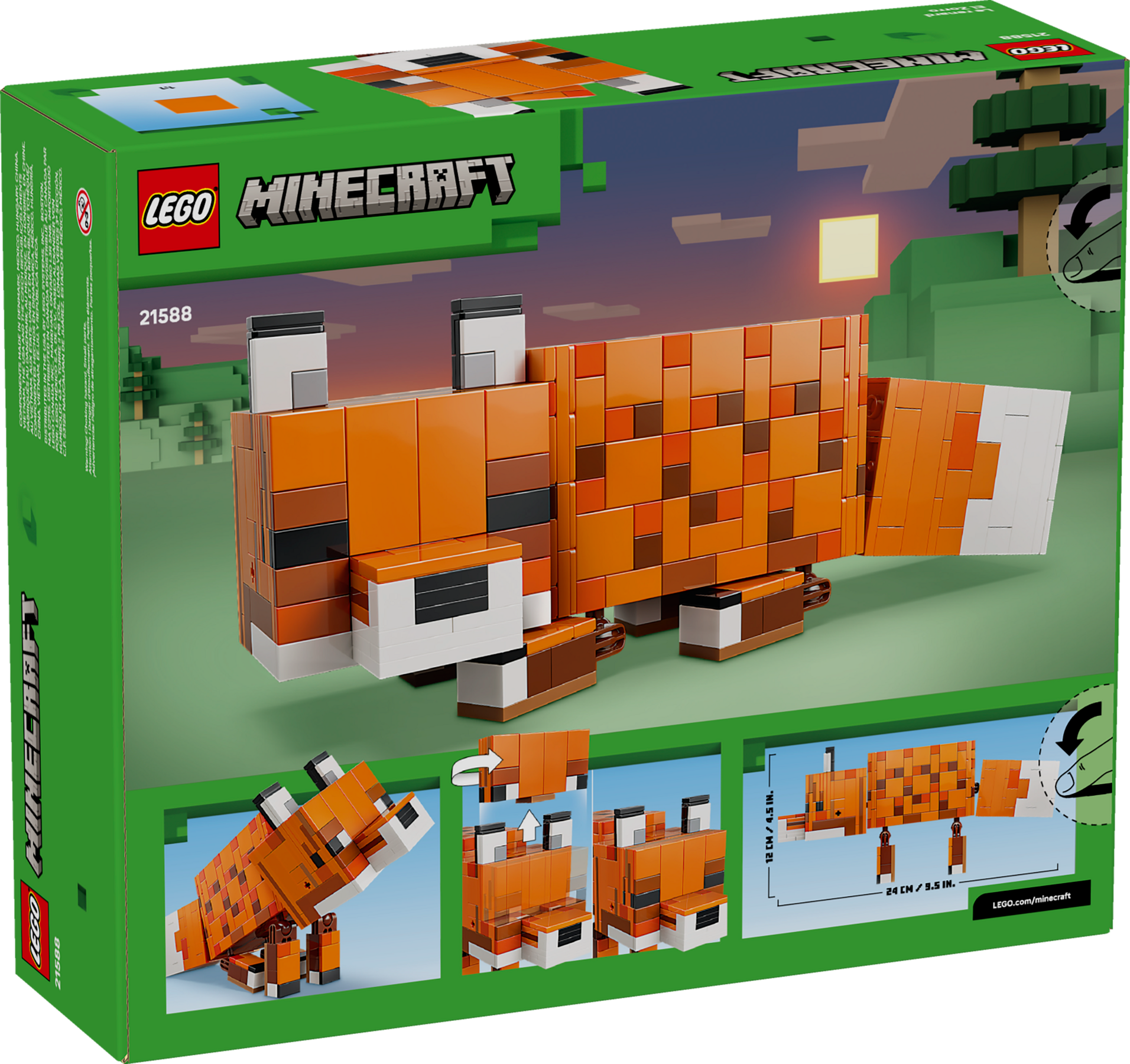 Lego Minecraft 21588 The Fox