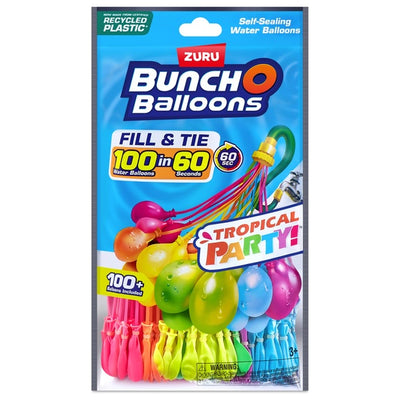 Bunch O Balloons Tropical Party 3 Pack 100 Balloons