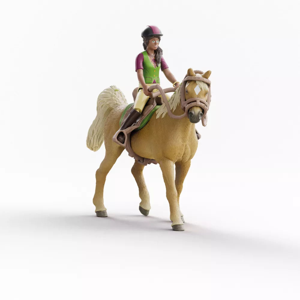 Schleich Horse Club 42714 Sarah And Mystery Horse Set