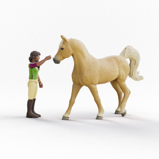 Schleich Horse Club 42714 Sarah And Mystery Horse Set