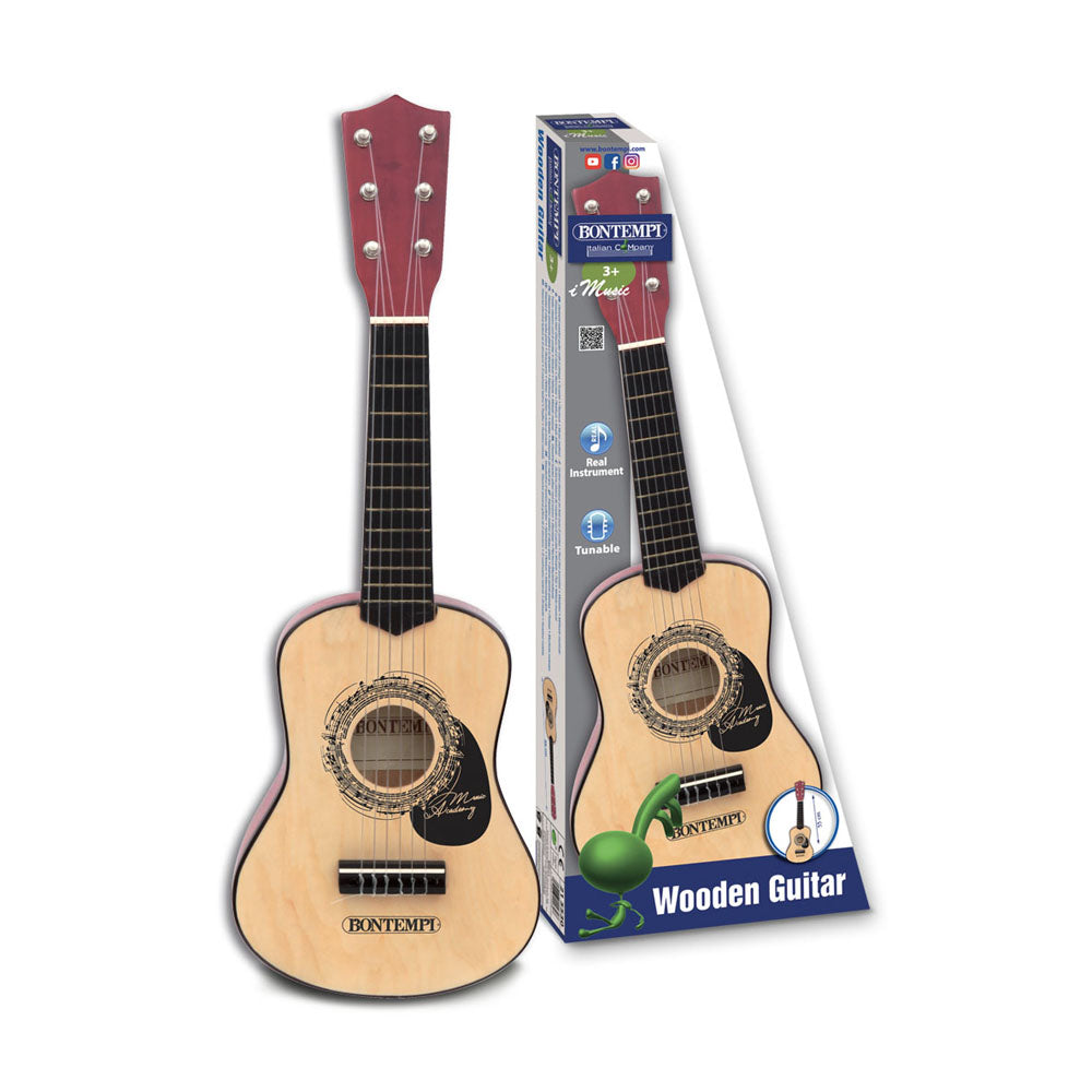 Bontempi 55cm Wooden Guitar