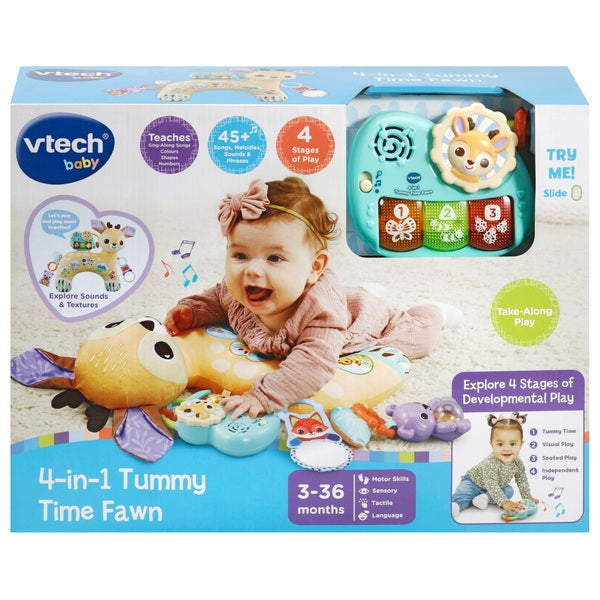 Vtech 4 in 1 Tummy Time Fawn