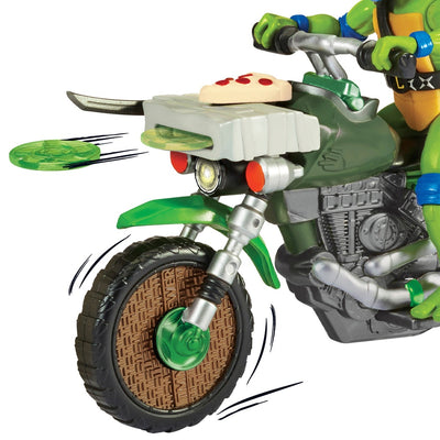 Teenage Mutant Ninja Turtles Ninja Kick Cycle With Leonardo Figure