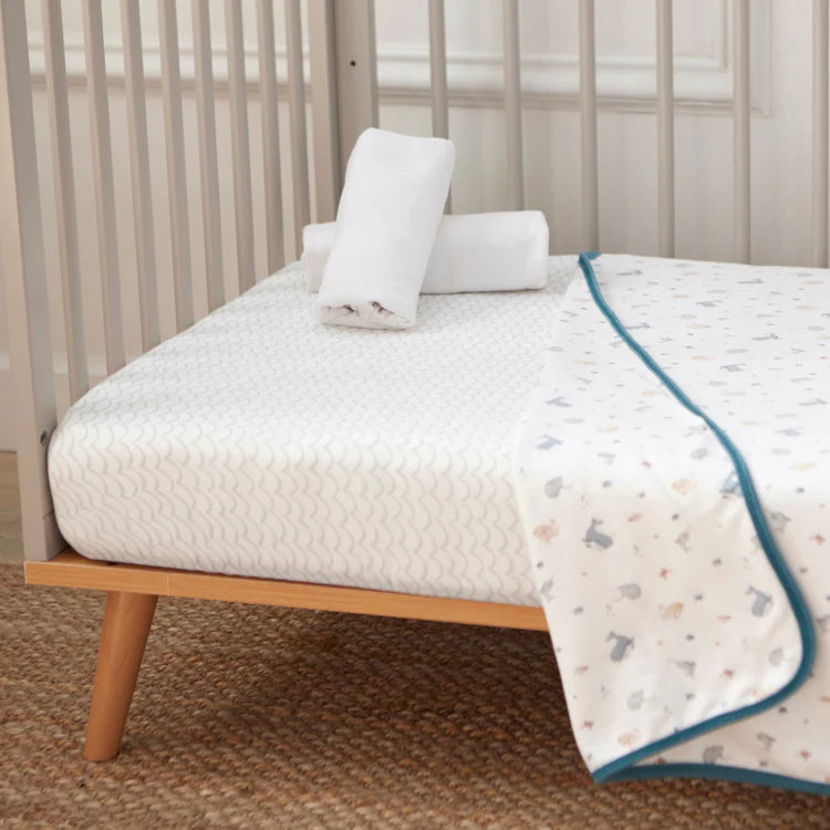 Baby Elegance Under The Sea 4pc Cot Bed Bedding Set 70cm x 140cm