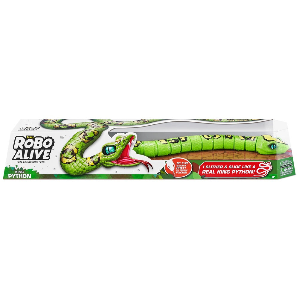Robo Alive King Python Snake
