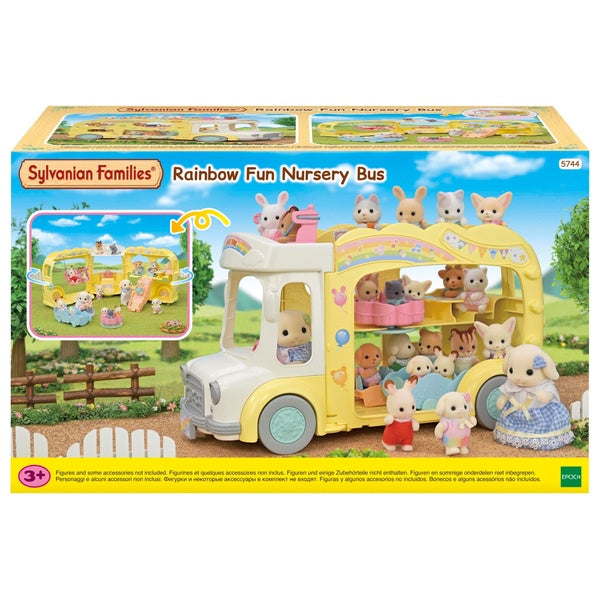 Sylvanian Families Rainbow Fun Nursery Bus