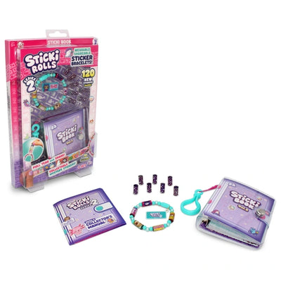 Sticki Rollssticki Book With 120 Stickers