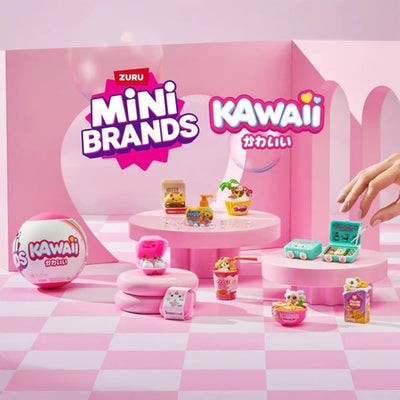 Mini Brands Kawaii Moving Minis Collectible Assorted