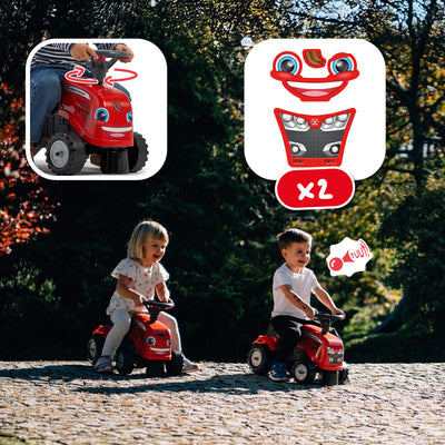 Massey Ferguson Baby Massey Fergie Ride On Tractor And Trailer