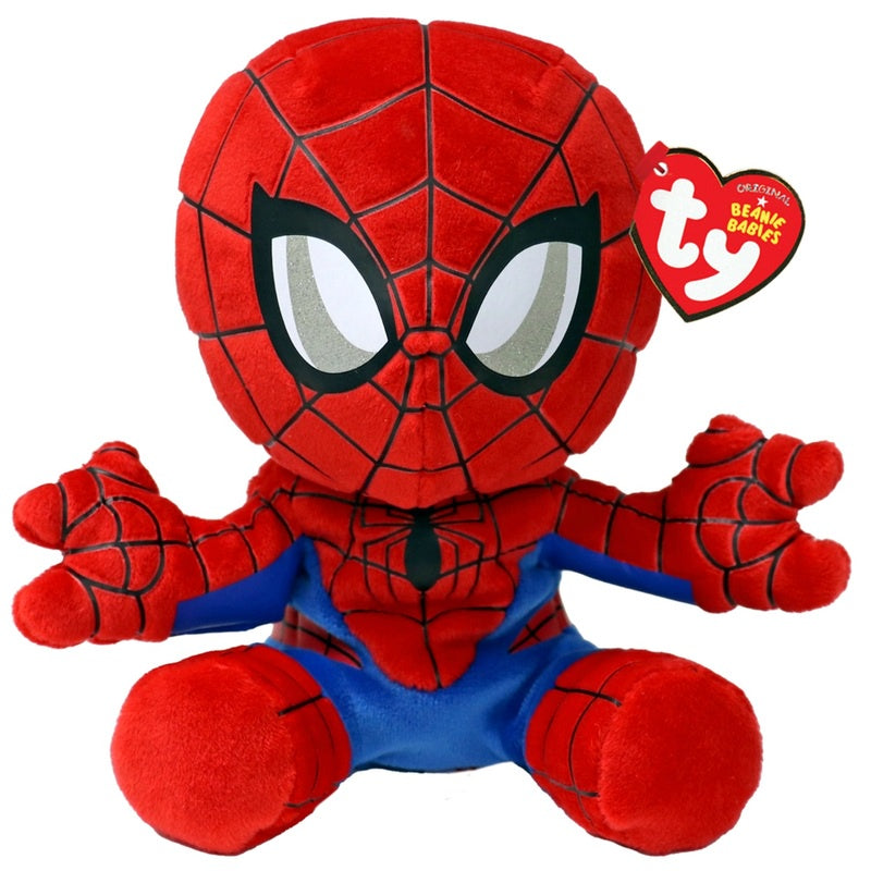 TY SpiderMan  Beanie Boo Soft Toy