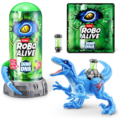 Robo Alive Dino DNA Light Up Helix Spine Dinosaur Assembley Set