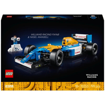Lego Icons 10353 Williams Racing FW14B And Nigel Mansell Set