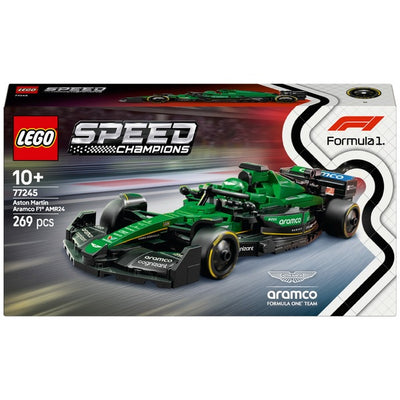 Lego Speed Champions 77245 Aston Martin Aramco F1 AMR24 Race Car Set