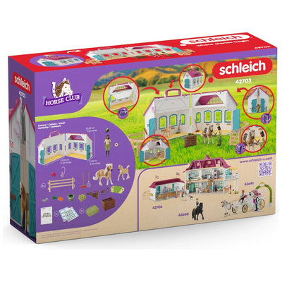 Schleich Horse Club 42703 Open Stable Little Horseshoe Playset